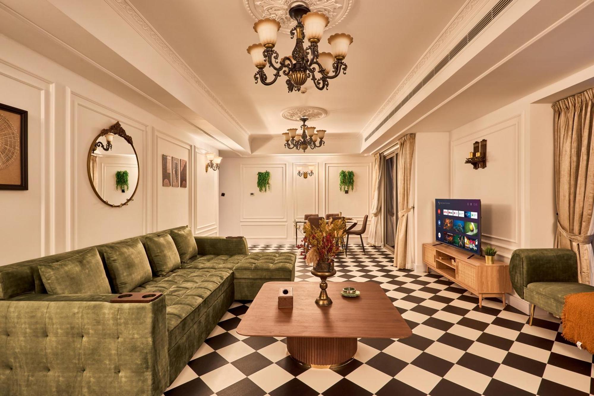 Apartment Zen Den - Vintage Charm With Full Sea View Dubai
